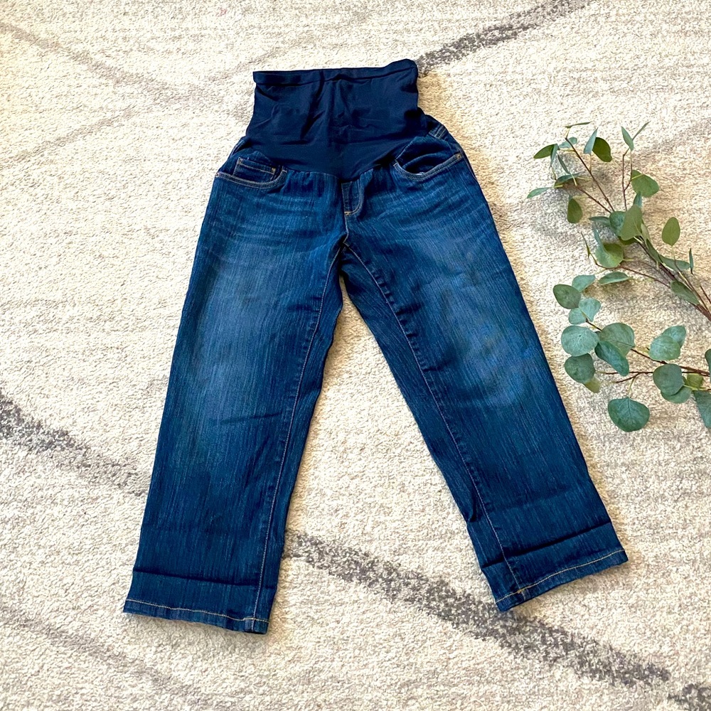 •MOTHERHOOD MATERNITY• Size 10 Jeans Capris